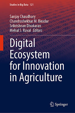 Livre Relié Digital Ecosystem for Innovation in Agriculture de 