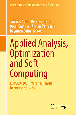 Livre Relié Applied Analysis, Optimization and Soft Computing de 