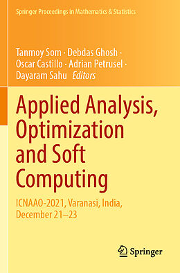 Couverture cartonnée Applied Analysis, Optimization and Soft Computing de 