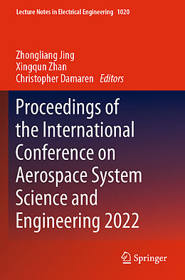 Couverture cartonnée Proceedings of the International Conference on Aerospace System Science and Engineering 2022 de 