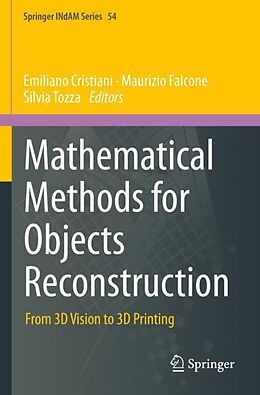 Couverture cartonnée Mathematical Methods for Objects Reconstruction de 