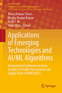 Livre Relié Applications of Emerging Technologies and AI/ML Algorithms de 