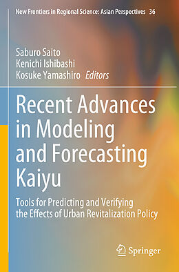 Couverture cartonnée Recent Advances in Modeling and Forecasting Kaiyu de 