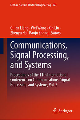 eBook (pdf) Communications, Signal Processing, and Systems de 