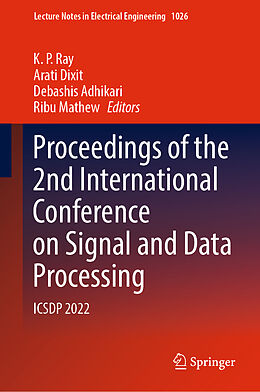 Livre Relié Proceedings of the 2nd International Conference on Signal and Data Processing de 