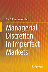 eBook (pdf) Managerial Discretion in Imperfect Markets de T. V. S. Ramamohan Rao