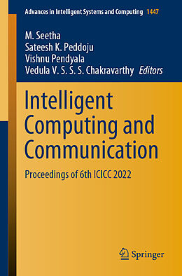 Couverture cartonnée Intelligent Computing and Communication de 