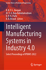 eBook (pdf) Intelligent Manufacturing Systems in Industry 4.0 de 