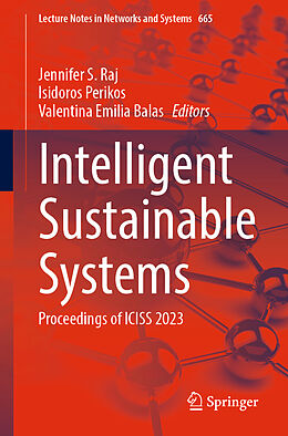 Couverture cartonnée Intelligent Sustainable Systems de 