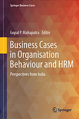 Fester Einband Business Cases in Organisation Behaviour and HRM von 