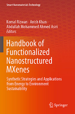 Couverture cartonnée Handbook of Functionalized Nanostructured MXenes de 