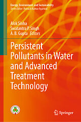 eBook (pdf) Persistent Pollutants in Water and Advanced Treatment Technology de 