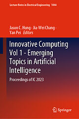 E-Book (pdf) Innovative Computing Vol 1 - Emerging Topics in Artificial Intelligence von 