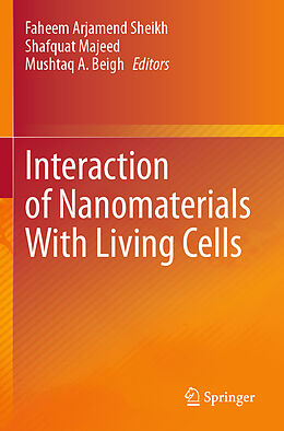 Couverture cartonnée Interaction of Nanomaterials With Living Cells de 