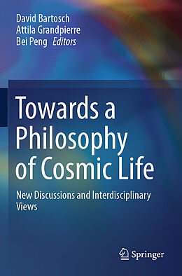 Couverture cartonnée Towards a Philosophy of Cosmic Life de 