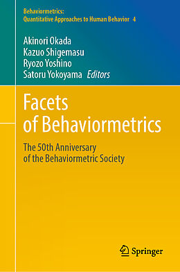 Livre Relié Facets of Behaviormetrics de 