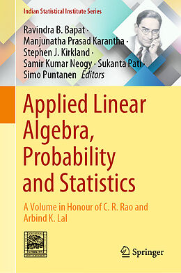 Fester Einband Applied Linear Algebra, Probability and Statistics von 