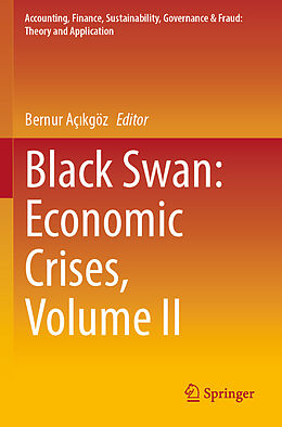 Couverture cartonnée Black Swan: Economic Crises, Volume II de 