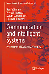 eBook (pdf) Communication and Intelligent Systems de 