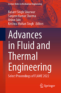 eBook (pdf) Advances in Fluid and Thermal Engineering de 