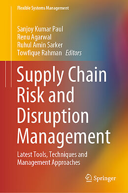 Livre Relié Supply Chain Risk and Disruption Management de 