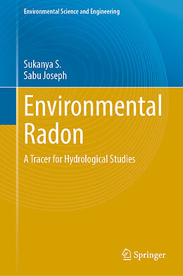 Livre Relié Environmental Radon de Sabu Joseph, Sukanya S.