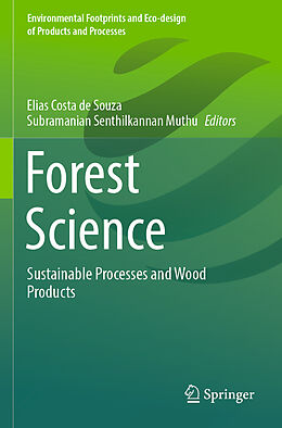 Couverture cartonnée Forest Science de 