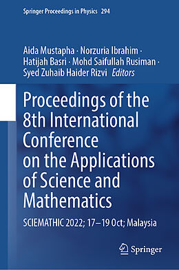 Livre Relié Proceedings of the 8th International Conference on the Applications of Science and Mathematics de 