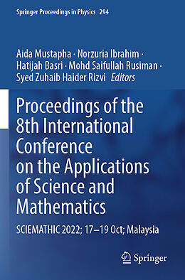 Couverture cartonnée Proceedings of the 8th International Conference on the Applications of Science and Mathematics de 