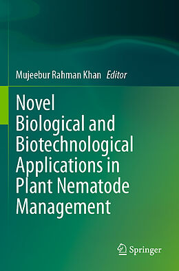 Couverture cartonnée Novel Biological and Biotechnological Applications in Plant Nematode Management de 