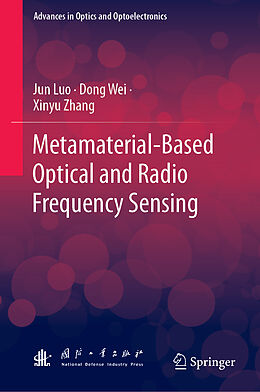 Livre Relié Metamaterial-Based Optical and Radio Frequency Sensing de Jun Luo, Xinyu Zhang, Dong Wei