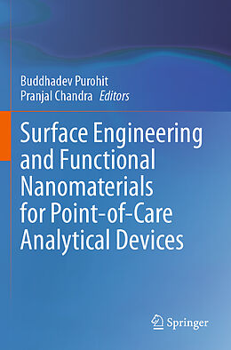 Couverture cartonnée Surface Engineering and Functional Nanomaterials for Point-of-Care Analytical Devices de 