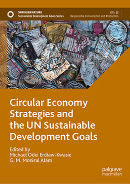 Livre Relié Circular Economy Strategies and the UN Sustainable Development Goals de 