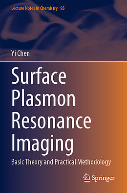 Couverture cartonnée Surface Plasmon Resonance Imaging de Yi Chen