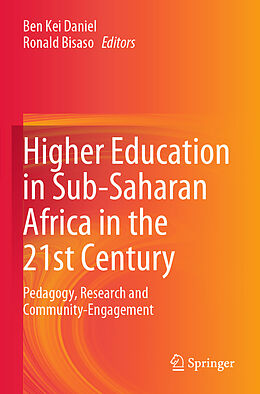 Couverture cartonnée Higher Education in Sub-Saharan Africa in the 21st Century de 