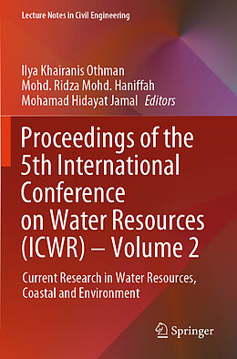 Couverture cartonnée Proceedings of the 5th International Conference on Water Resources (ICWR)   Volume 2 de 