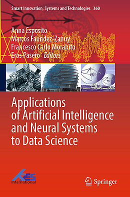 Couverture cartonnée Applications of Artificial Intelligence and Neural Systems to Data Science de 