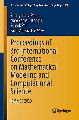 Couverture cartonnée Proceedings of 3rd International Conference on Mathematical Modeling and Computational Science de 