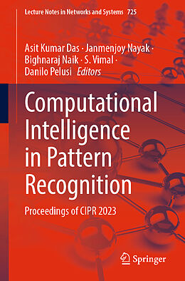 Couverture cartonnée Computational Intelligence in Pattern Recognition de 