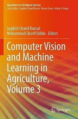 Couverture cartonnée Computer Vision and Machine Learning in Agriculture, Volume 3 de 