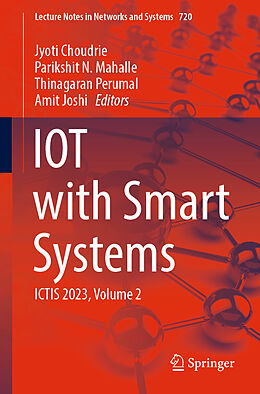 Couverture cartonnée IOT with Smart Systems de 