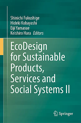 Livre Relié EcoDesign for Sustainable Products, Services and Social Systems II de 