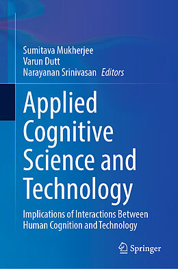 Livre Relié Applied Cognitive Science and Technology de 