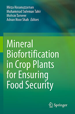 Couverture cartonnée Mineral Biofortification in Crop Plants for Ensuring Food Security de 