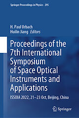 E-Book (pdf) Proceedings of the 7th International Symposium of Space Optical Instruments and Applications von 