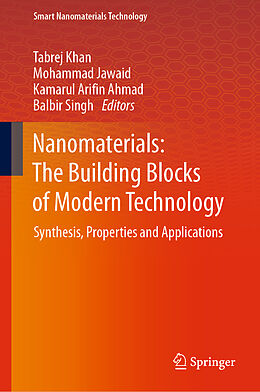 Livre Relié Nanomaterials: The Building Blocks of Modern Technology de 