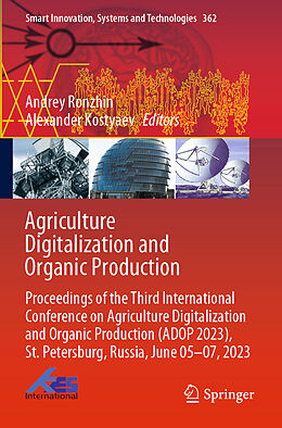 Couverture cartonnée Agriculture Digitalization and Organic Production de 