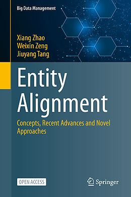 Livre Relié Entity Alignment de Xiang Zhao, Jiuyang Tang, Weixin Zeng