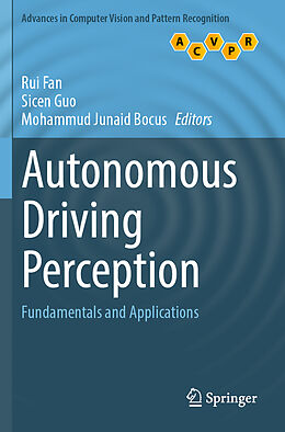 Couverture cartonnée Autonomous Driving Perception de 