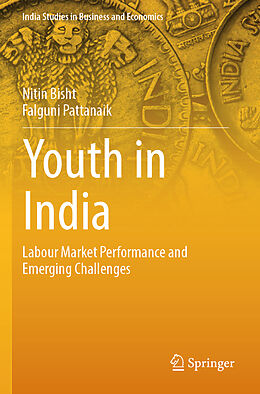 Couverture cartonnée Youth in India de Falguni Pattanaik, Nitin Bisht